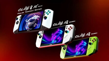 Neuer Handheld mit großem Akku: MSI stellt das Claw A8 mit Ryzen Z2 Extreme vor