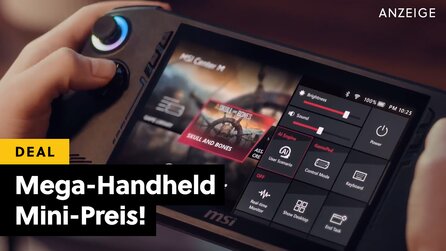Black Friday geht los: MSI Claw Handheld mit 120Hz-Display ist plötzlich saugünstig