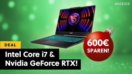 Intel Core i7 + Nvidia RTX 4060 für weniger als 1000€: 144Hz Gaming Laptop von MSI jetzt unschlagbar günstig!