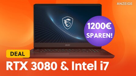 1200€ Rabatt bei Amazon: MSI Gaming Laptop mit NVIDIA RTX 3080, Intel i7 + 360Hz jetzt extrem reduziert