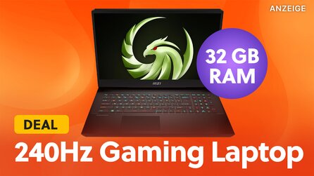 Mobiles High End-Gaming spottbillig: MSI Gaming Laptop mit Nvidia RTX 4070 + Ryzen 9 jetzt zum absoluten Tiefstpreis!