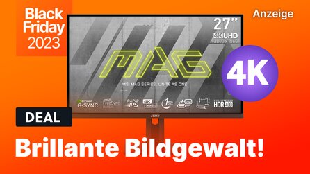 Ein Display-Traum in 4K und 144Hz: 27 Zoll Gaming Monitor von MSI bei Amazon erstmalig im Preis gesunken!