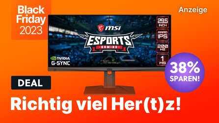 Was ist schneller als 144Hz? Richtig, 200Hz! 30 Zoll Gaming-Monitor von MSI jetzt im Tiefstpreis-Angebot bei Amazon!
