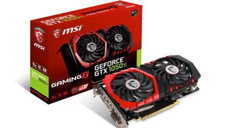 MSI GeForce GTX 1050 Ti Gaming X für 156 Euro - Bis zu 50% Rabatt bei Notebooksbilliger