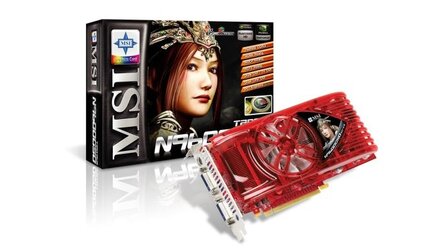 MSI - GeForce 9600 GSO mit 768 MB