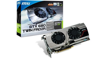 MSI Geforce GTX 680 Twin Frozr III OC - Ab Werk übertaktet + mit leiserem, besserem Kühler