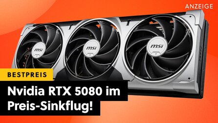 MSI GeForce RTX 5080 jetzt zum Tiefstpreis bei Amazon: So günstig gab es die High-End-Grafikkarte von Nvidia noch nie!