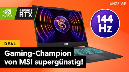 Nvidia RTX 4070 + Intel i7 jetzt für weniger als 1200€? Dieser MSI Gaming-Laptop im Amazon-Angebot definiert Preis-Leistung neu!