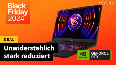 Günstiger kann man nicht flüssig zocken: Gaming-Laptop mit RTX 4070 und 17 Zoll am Black Friday zum Bestpreis