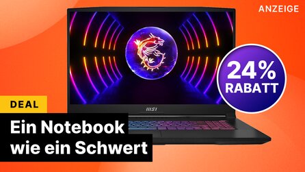 Wenn ihr euch beeilt, bekommt ihr ein MSI Katana mit starker RTX 4070 richtig günstig!