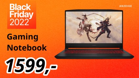 MSI Katana Gaming-Laptop mit RTX 3070 jetzt günstig im Black Friday Deal!