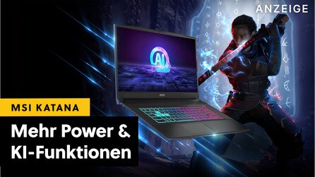 Teaserbild für Nachgeschärft: Die MSI Katana Gaming-Laptops jetzt auch mit AMD-Power