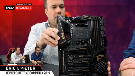Lüfter für X570-Mainboards ein Muss? MSI zeigt MEG X570 ACE für Ryzen 3000