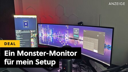 Ich habe jetzt die Mutter aller OLED-Monitore bei mir stehen - und oh mein Gott, wie krass ist dieses Teil?!