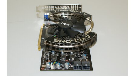 MSI N460GTX Cyclone 768DS OC - Bilder