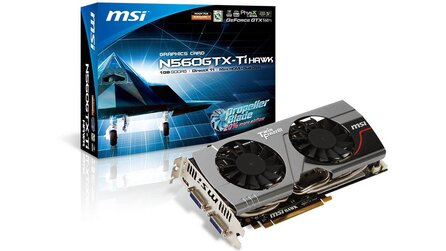 MSI N560GTX-Ti Hawk - Mit Twin-Frozr-III-Kühler und höheren Taktraten