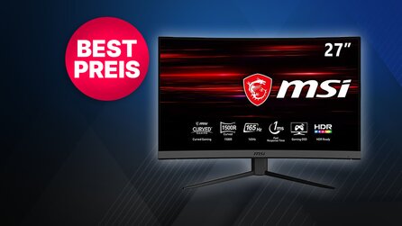 165 Hz - Pfeilschneller FHD-Curved-Gaming-Monitor zum Tiefstpreis bei Amazon! [Anzeige]