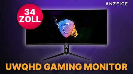 34 Zoll pure Immersion: MSI Curved Gaming Monitor jetzt günstig bei Mindfactory kaufen