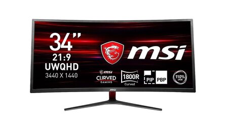MSI 34 UWQHD mit 100 Hz für 379 € - Gaming-Monitor bei Otto [Anzeige]