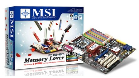 Memory Lover - Siebtes MSI-P45-Mainboard