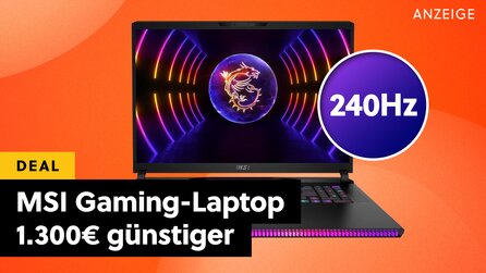 Der aktuell günstigste Gaming-Laptop seiner Art: 240Hz, WQHD+ und RTX 4070 stark reduziert bei Amazon