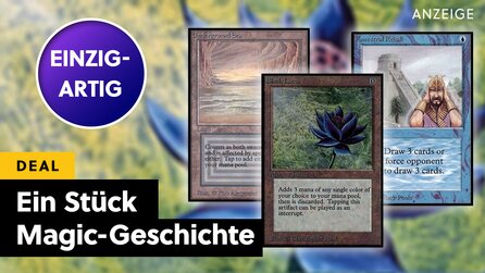 Irres Angebot bei Games Island: Das komplette erste Magic: The Gathering Set inklusive der berühmtesten Karte für eine Million Euro