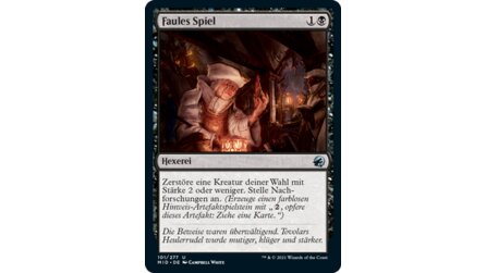 Magic: The Gathering - Innistrad: Midnight Hunt - Alle schwarzen Karten