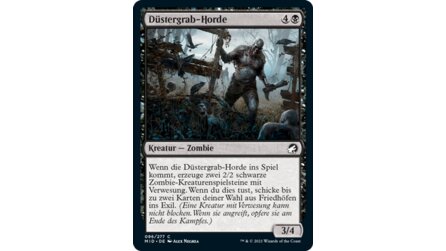 Magic: The Gathering - Innistrad: Midnight Hunt - Alle schwarzen Karten