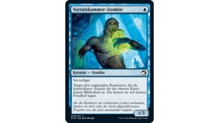 Magic: The Gathering - Innistrad: Midnight Hunt - Alle blauen Karten