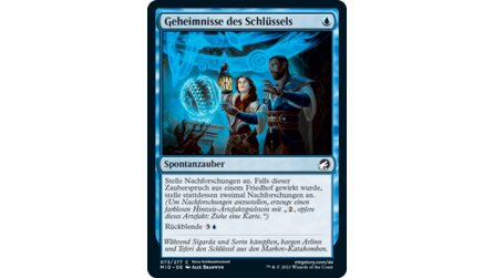 Magic: The Gathering - Innistrad: Midnight Hunt - Alle blauen Karten