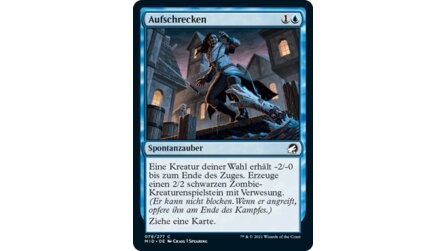 Magic: The Gathering - Innistrad: Midnight Hunt - Alle blauen Karten