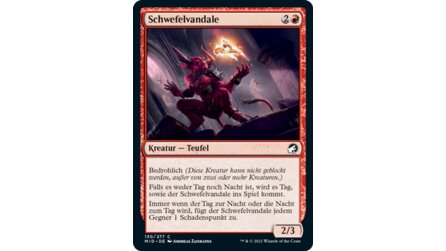 Magic: The Gathering - Innistrad: Midnight Hunt - Alle roten Karten