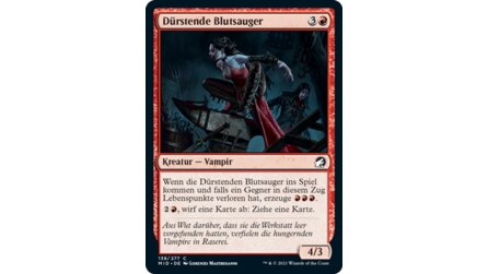 Magic: The Gathering - Innistrad: Midnight Hunt - Alle roten Karten