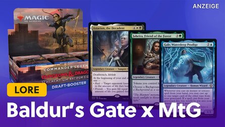 Baldurs Gate 3 in Magic the Gathering: Diese Charaktere des Kult-Rollenspiels gibt es auch als Karten!