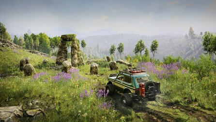 Expeditions: A MudRunner Game - Screenshots zum Forschungs-Fahrsimulator