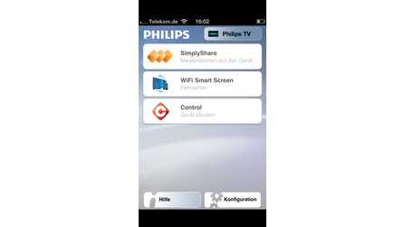 Philips 47PFL6008K - Screenshots der MyRemote-App
