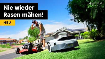 Englischer Rasen - ohne dass ihr einen Finger rühren müsst: Dieser neue Mähroboter ohne Kabel sagt Gardena den Kampf an - und wie!