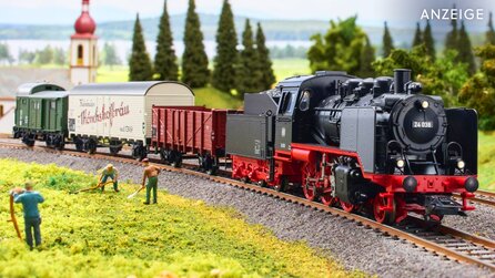 Über 100 Tonnen Dienstmasse und bis zu 90 kmh schnell – ein Dampflok-Klassiker von Märklin