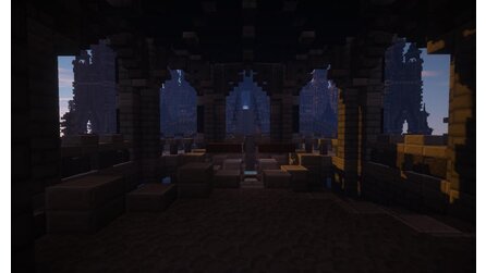 Minecraft - Screenshots des Nachbaus von Anor Londo (Dark Souls)