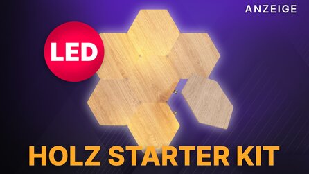 Smarter als Philips Hue + Govee: Nanoleaf Hexagon LED Leuchten für immersives Gaming Ambiente extrem günstig!