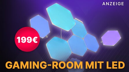 Richtiges Ambiente für’s Gaming: Nanoleaf Hexagon Shapes – LEDs bei MediaMarkt sichern
