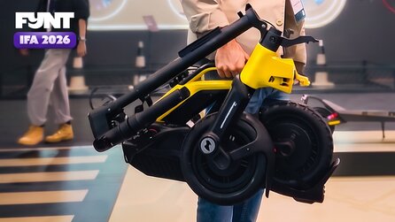 So einen E-Scooter haben wir noch nicht gesehen – Navee bringt 3-fach faltbares Design in Handgepäckgröße