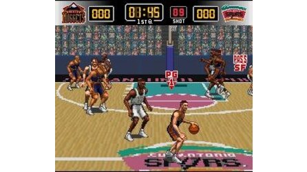 NBA Give n Go SNES
