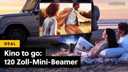 Dieser Beamer ist so groß wie eine Coladose und liefert euch HD-Qualität - Zum Prime Day könnt ihr ihn euch günstig auf Amazon sichern!