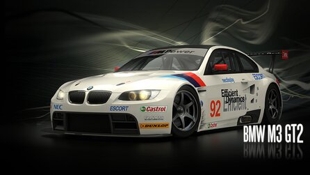 Need for Speed: Shift - Alle Strecken und Wagen, BMW M3 GT2 auf dem Cover