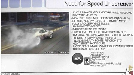 Need for Speed: Undercover - Erste Infos im Internet aufgetaucht