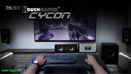 nerdytec Couchmaster Cycon XMas2017 - Bilder