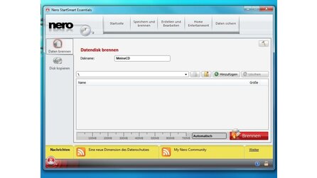 Nero 9 Free - Brennprogramm gratis