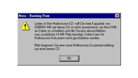Software - Lustige Fehlermeldungen