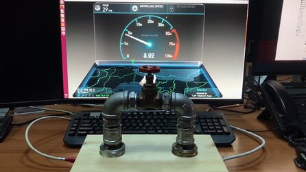 NetValve - Metall-Ventil zum Drosseln der Internetverbindung